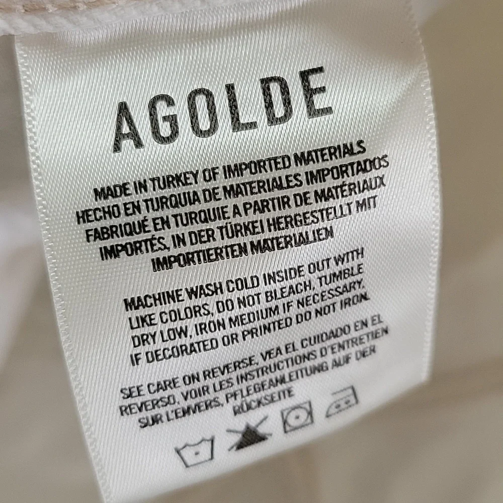 AGOLDE Parker Long Jean Shorts Size 31